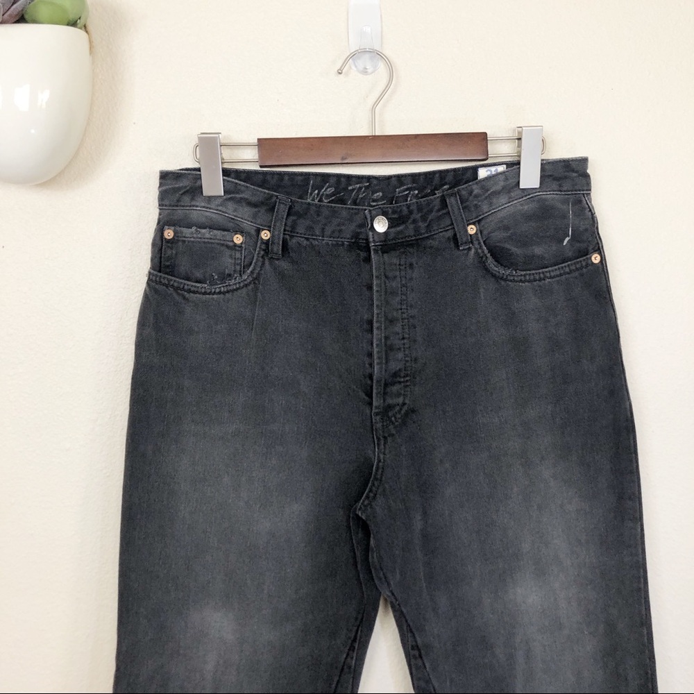✖️SOLD✖️•FREE PEOPLE• Vintage Crop High Rise Jeans - Picture 4 of 8